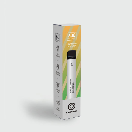 caffy bar - white gummi - melatonin vape