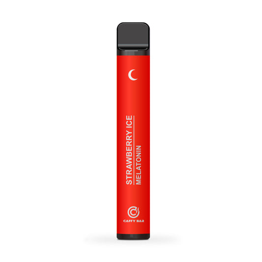 Caffy Bar Strawberry Ice - Melatonin Vapes